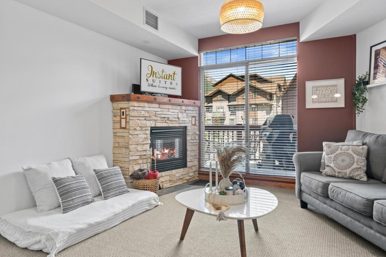 ⭐️ Luxury Mountain View Studio In Canmore ⭐️ Bagian luar foto